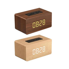 Load image into Gallery viewer, Literary Style Wooden Wireless Bluetooth Speaker